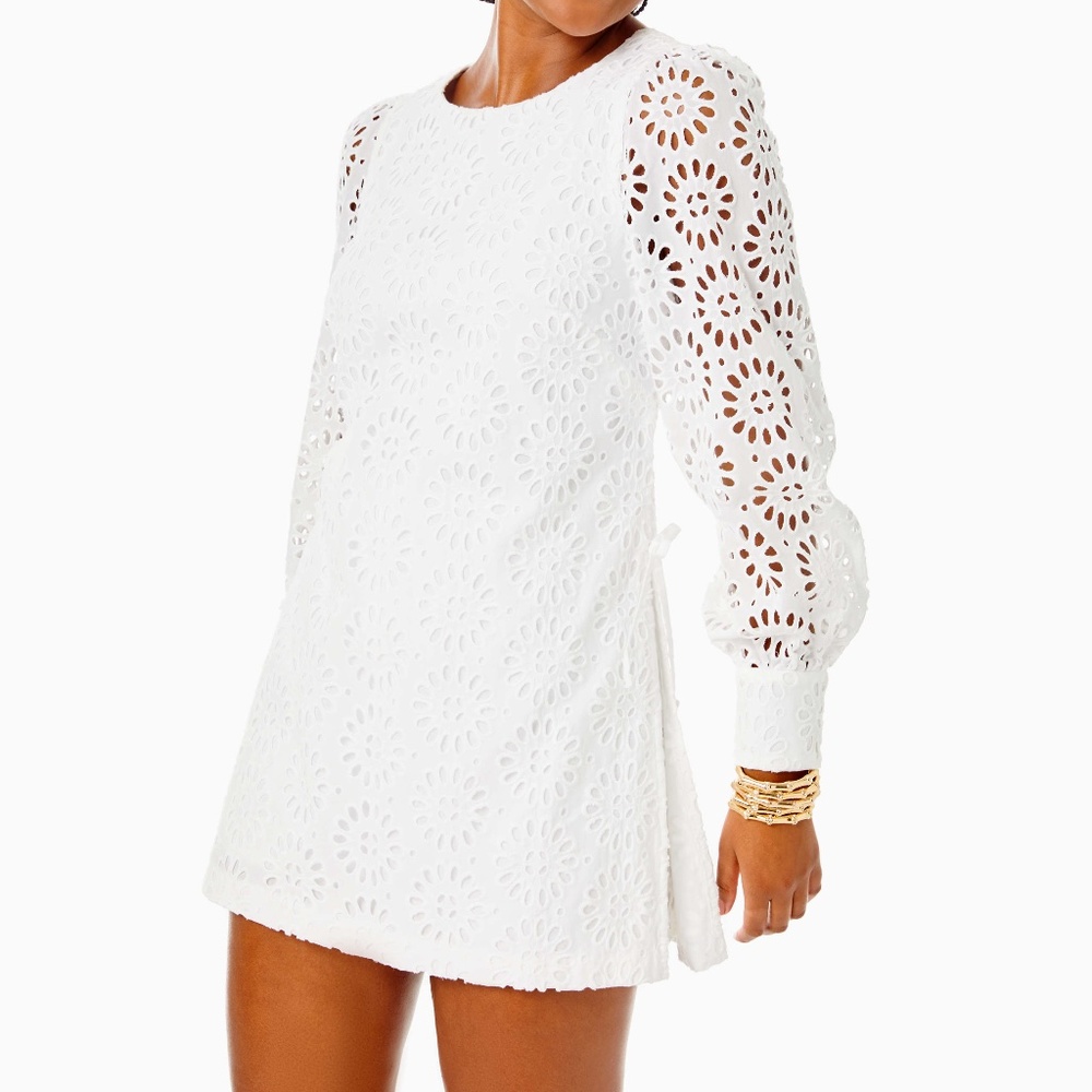 NWT Lilly Pulitzer Aisha Romper in Resort White size 2